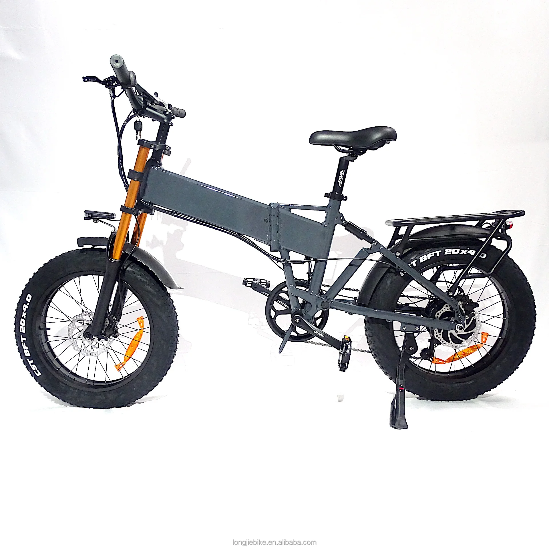 1000w 48v Bafang motor bicycle long fork bicicleta electrica electric folding fat tire bicycle