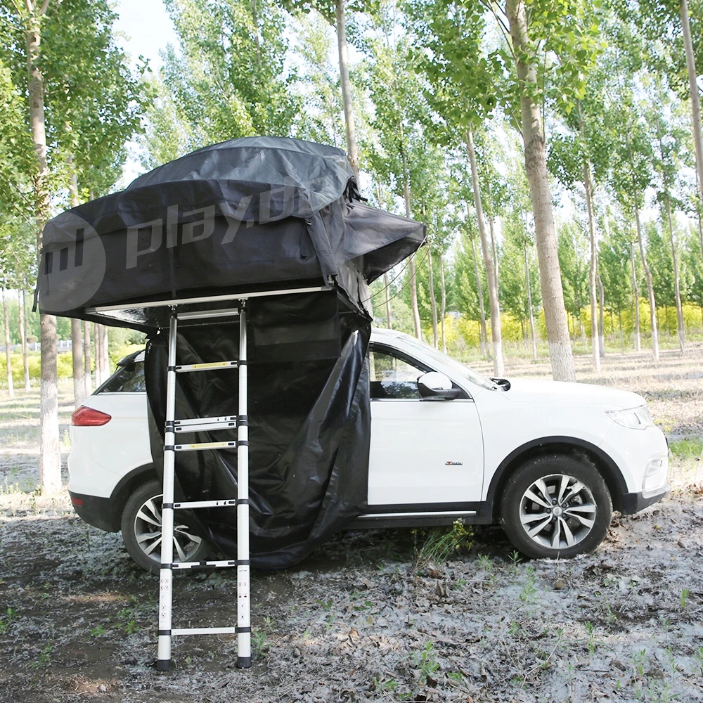 Unistrengh 4x4 car camping rooftop tent 4 person waterproof vehicle roof top tent for curved roof