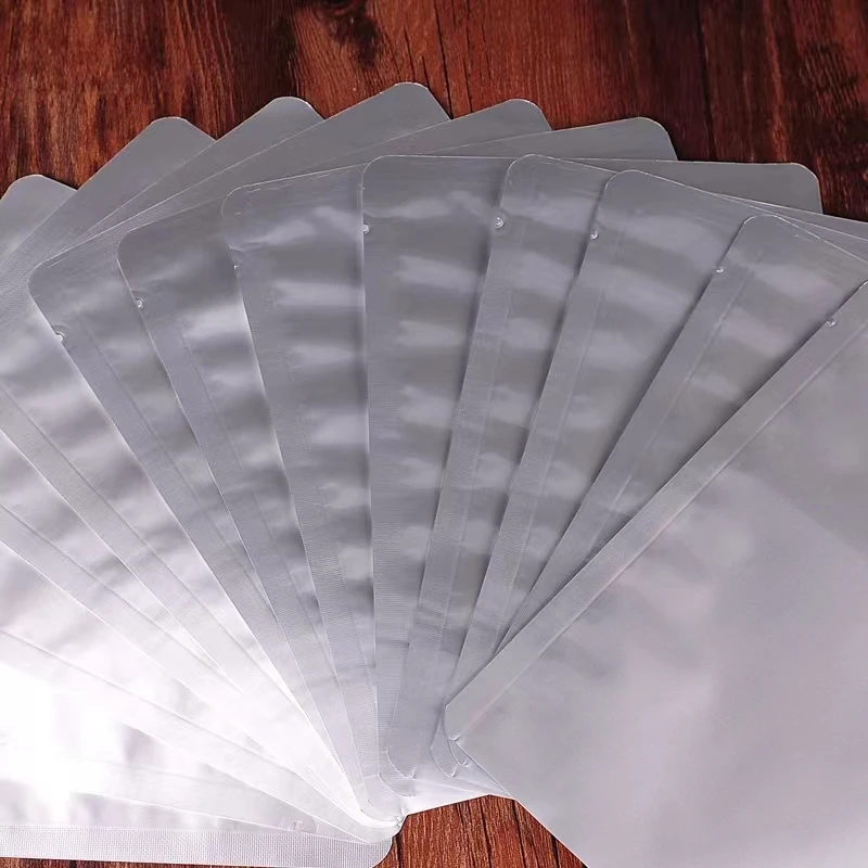 Многоразовые пакеты для хранения Mylar с простынями самоклеящиеся этикетки наклейки мешок термозапечатывания продуктов алюминиевая фольга PE
