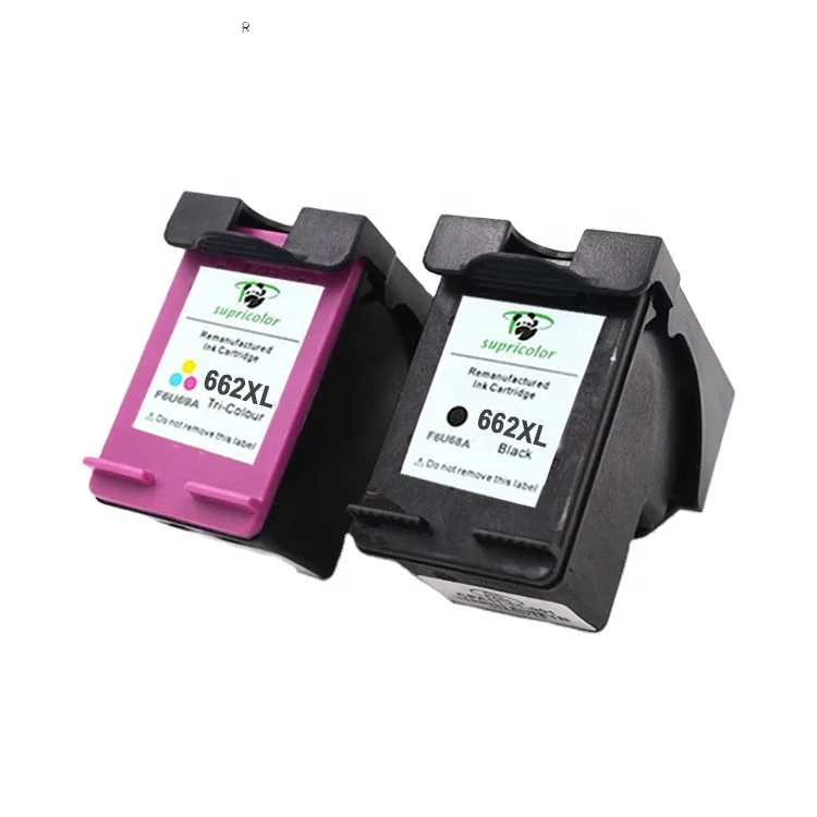 Supricolor New Hot Cartuchos for Hp662 Ink Cartridge 662XL CZ105A hp Deskjet 1015 1515 2515 2545 2645 3535 Printer