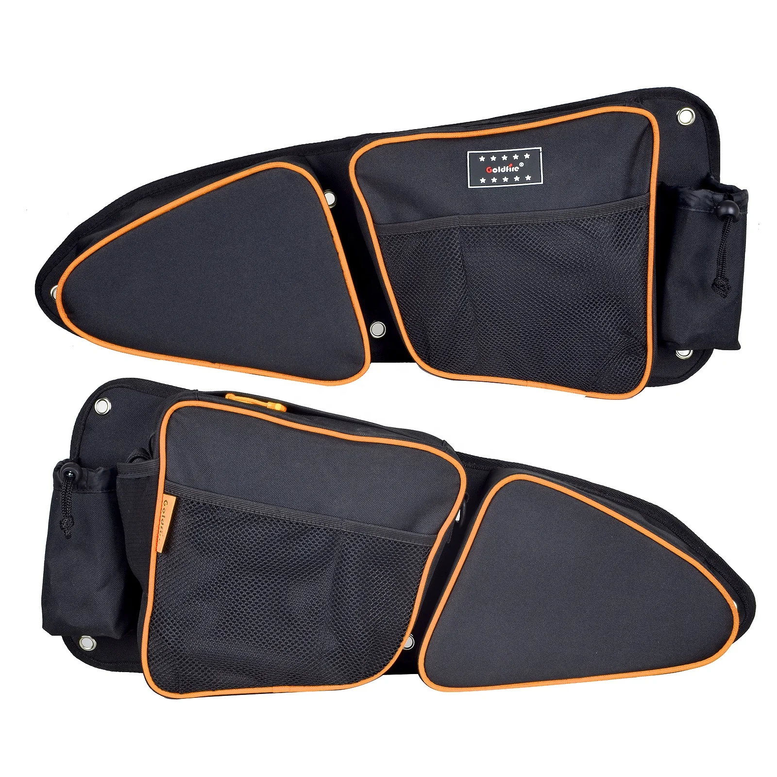 UTV Accessories RZR Front Door Side Storage Bags Offroad Side Bag with Knee Pad for 2014-2023 Polaris RZR XP Turbo S 1000 S900