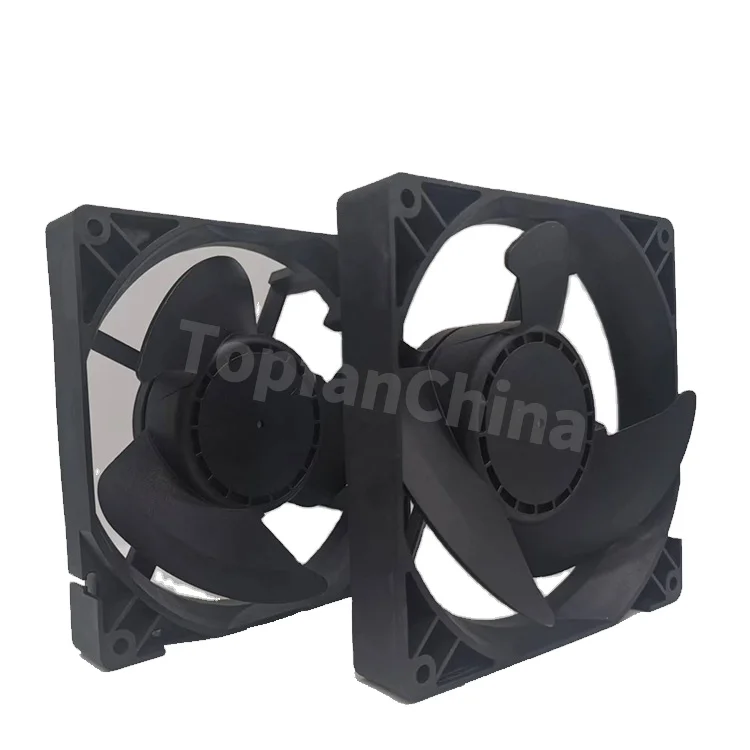 Refrigerator DC fan 92mm 113mm 125mm 9238 12538 11338 industrial dc 12 volt fridge freezer motor 12537 125*37
