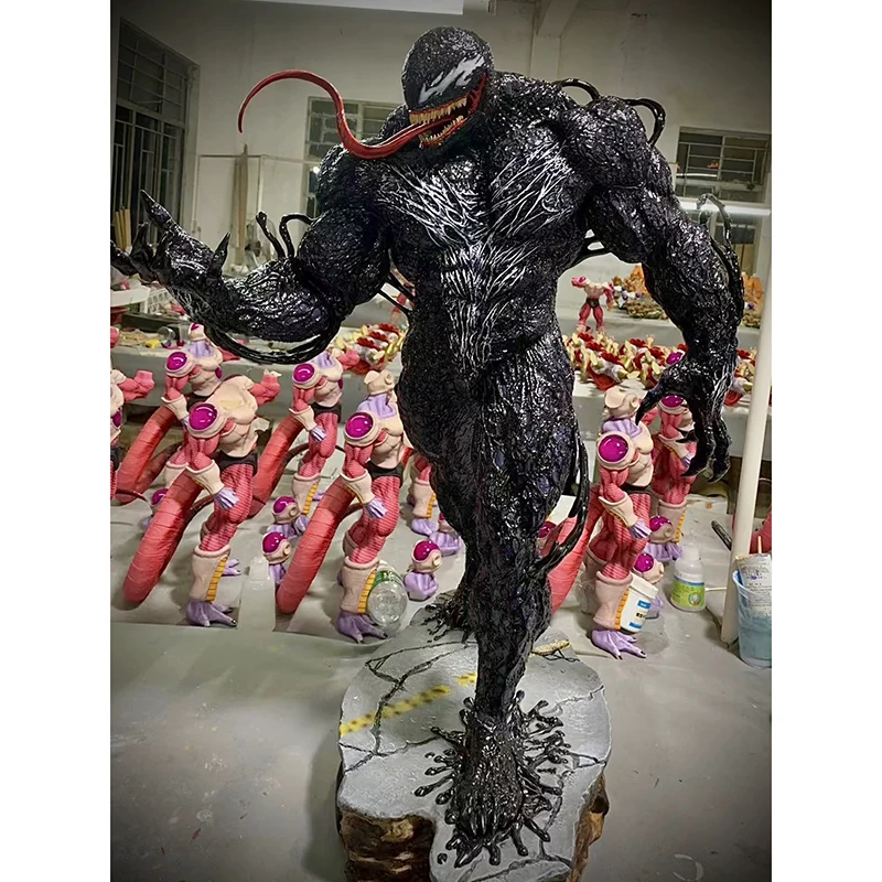 Factory Sale Outdoor Marvel Character Animation Venom Action Figures Statue for Decoration