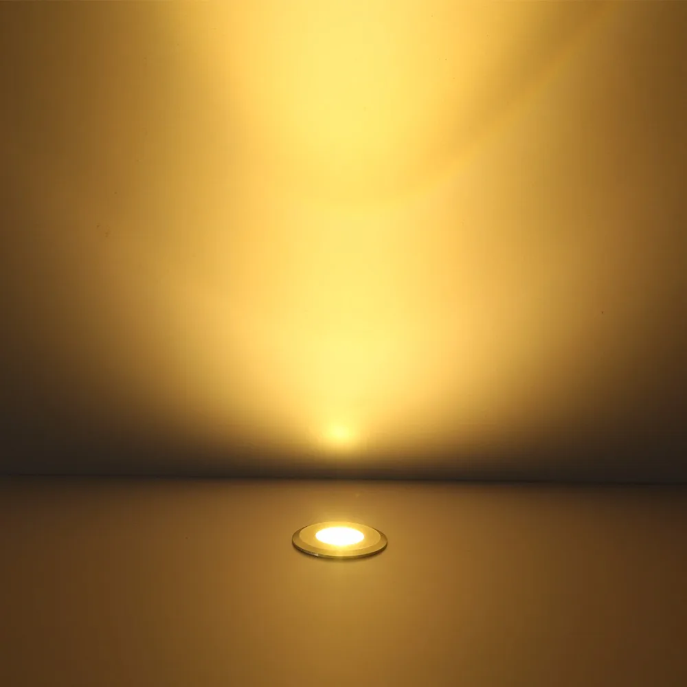 Round Mini Spotlight Recessed Mount Stainless Steel 2w 3w Led Spot Light