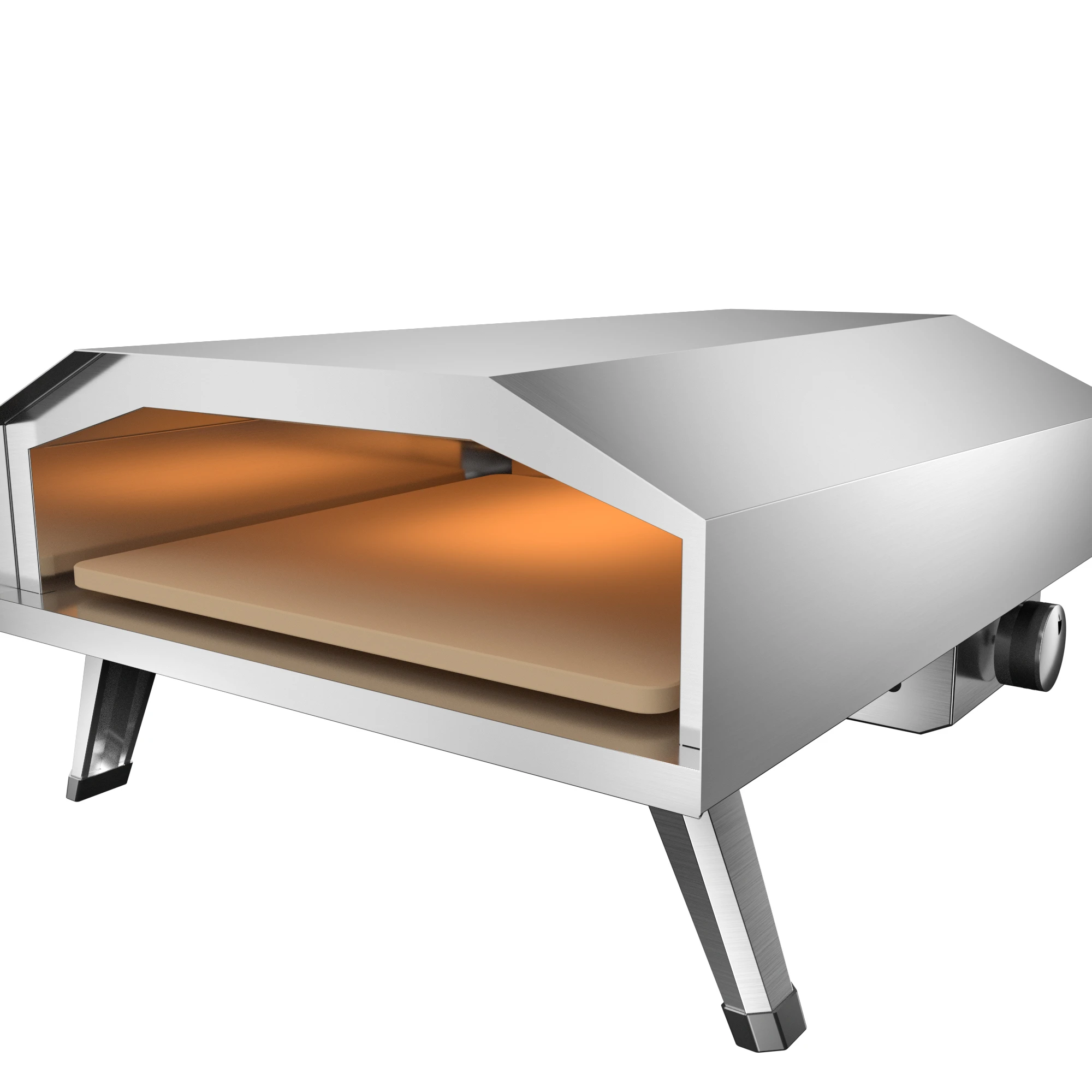 2021 hot selling  gas outdoor pizza oven stainless steel pizza oven