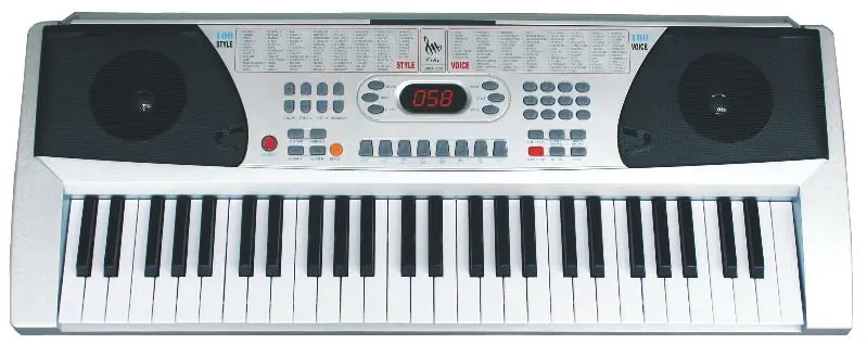 China factory lighting keys Electric Piano Keyboard Digital Portable Keyboard