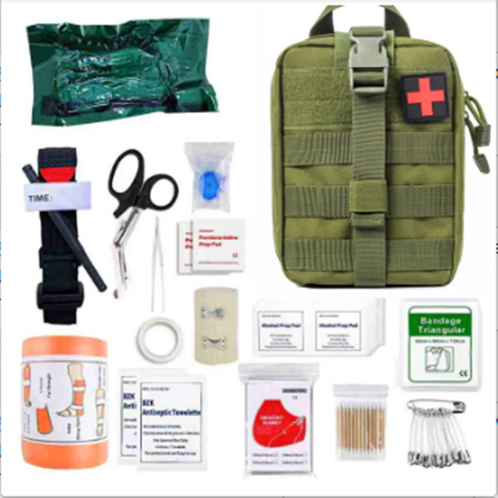 Factory Wholesale Professional Outdoor Survival Kit Emergency Equipment 32 In 1 First Aid Kit Tool