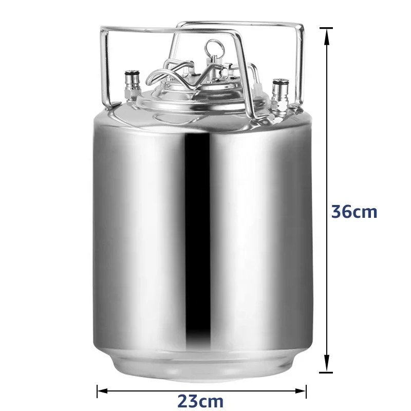 Homebrew Stainless Steel 6L/10L/19L Ball Lock Cornelius Beer Keg with Factory Price