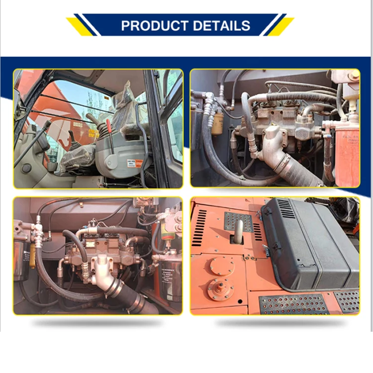 Original Diesel Drive Used Hyundai Crawler Excavator For Sale