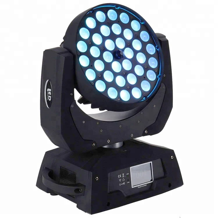 36x18 Вт rgbwa УФ 6 в 1 светодиодное освещение для сцены, светодиодное освещение с движущейся головкой