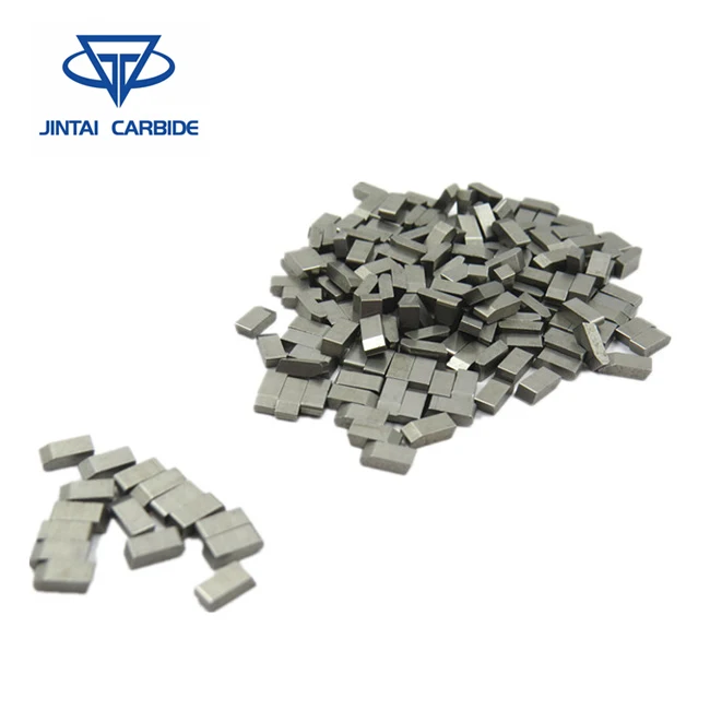 K10 Customized tungsten carbide tipped cutting teeth, YG6 sawing tip circular saw blade bit