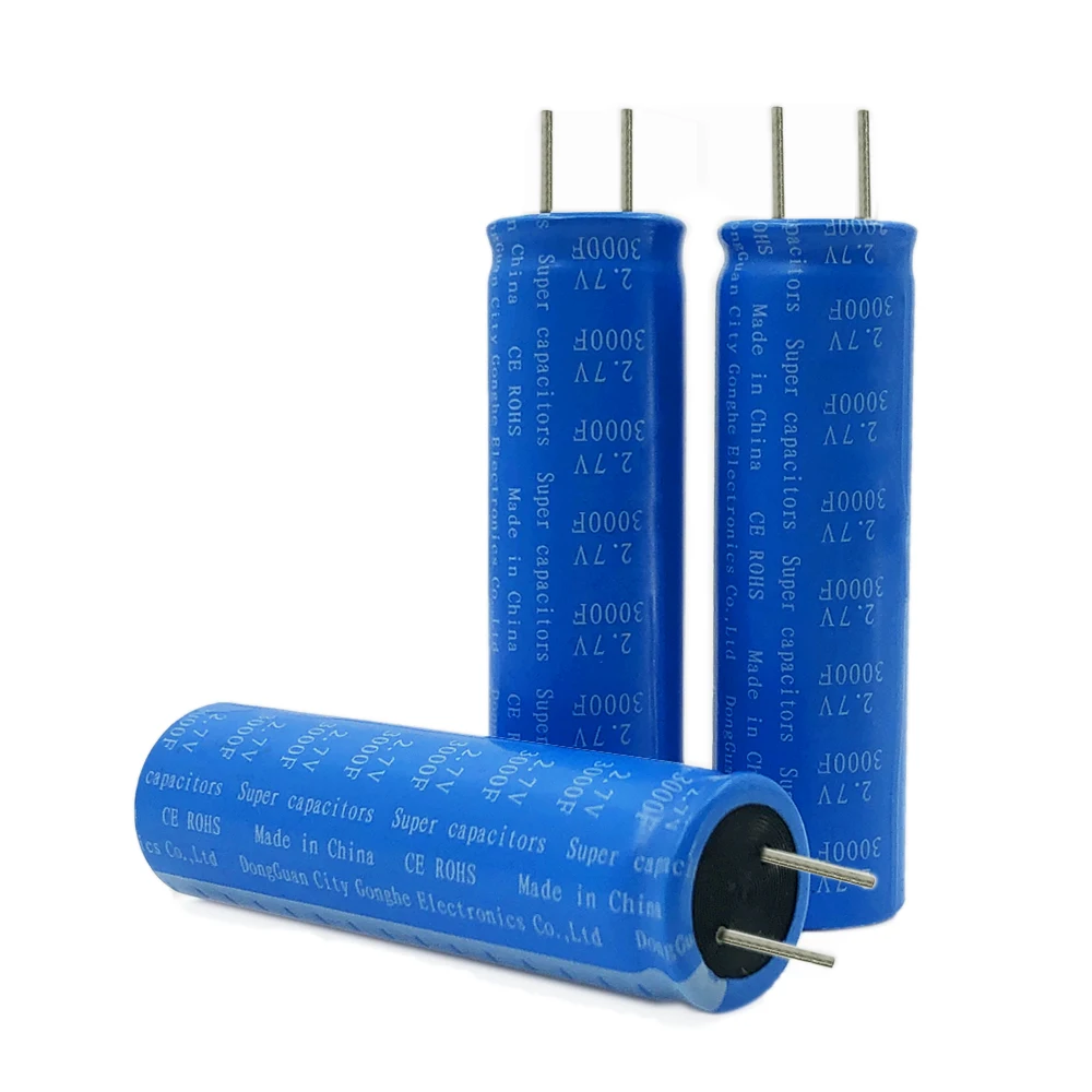 Perfect Quality Fast Charging Long Cycle Life 2.7v 3000f  Solar Super Capacitor Battery