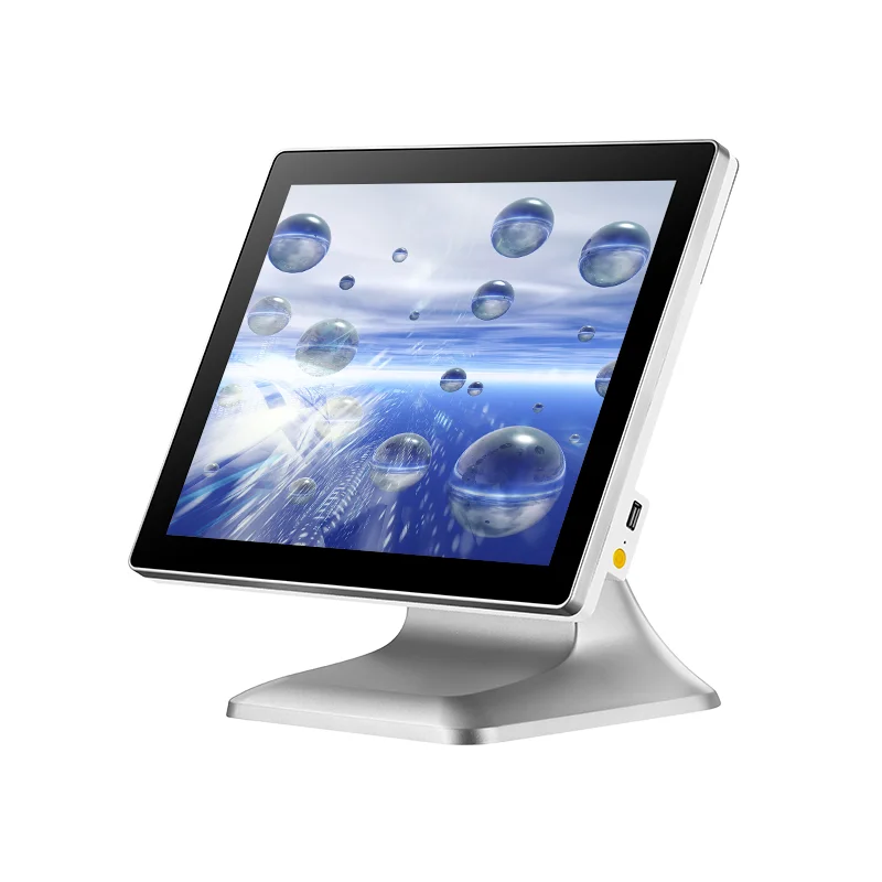 All in One Retail Windows Cash Register POS System 15 Inch Capacitive Touch Screen Monitor POS Machine