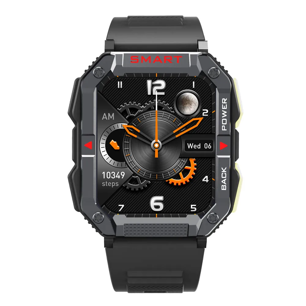 2023 Water Dust Shock Proof Custom Logo Men Women Smartwatch Sport Android iOS Fashion Smart Watch