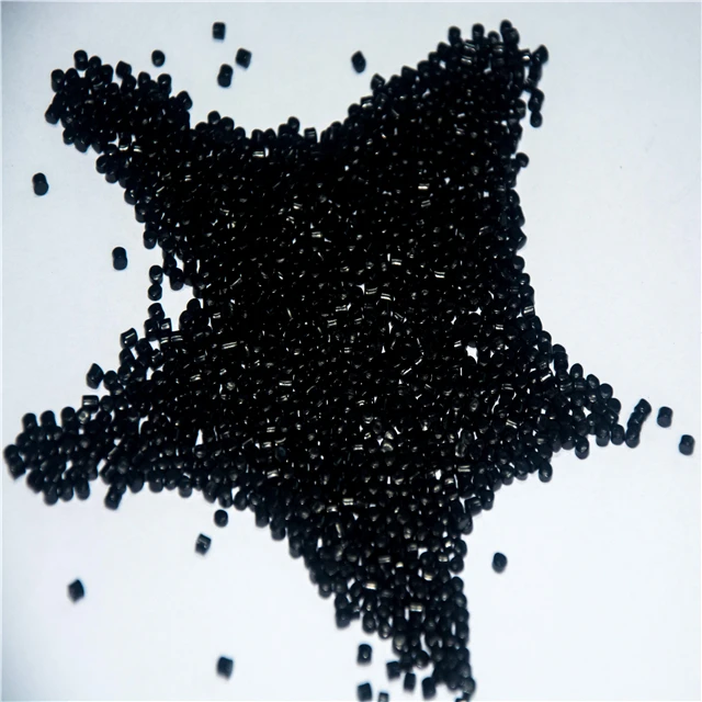 JZ Masterbatch Manufacturer 40% Carbon Black ABS HIPS POM PA PC PET Injection Extrusion Compound Black Masterbatch