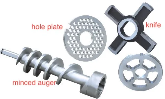 Electric Meat Grinder Mincer Machine New Condition for Home Use Food Shop Restaurant Farm with Core Motor Gearbox Components