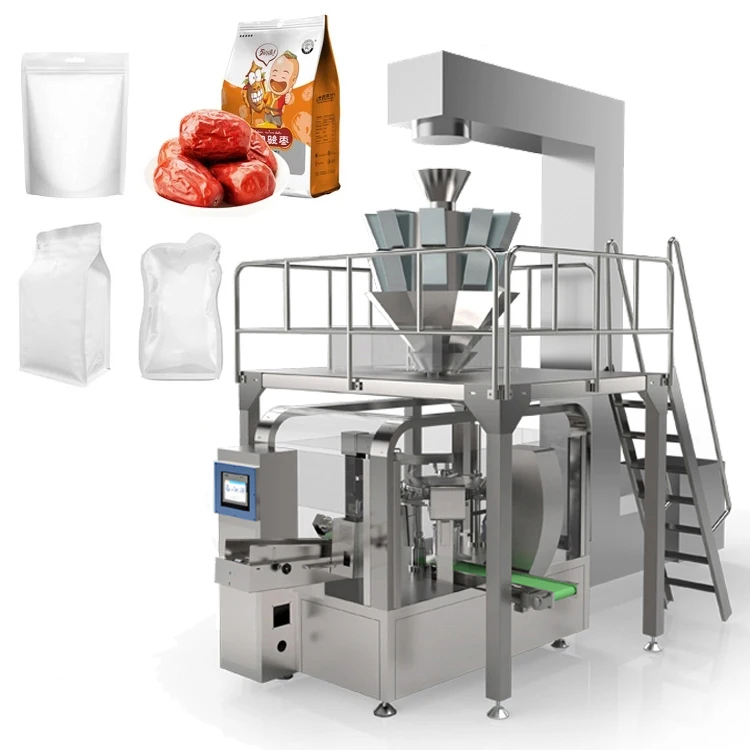 Linpack automatic olive palm coconut dates packing machine