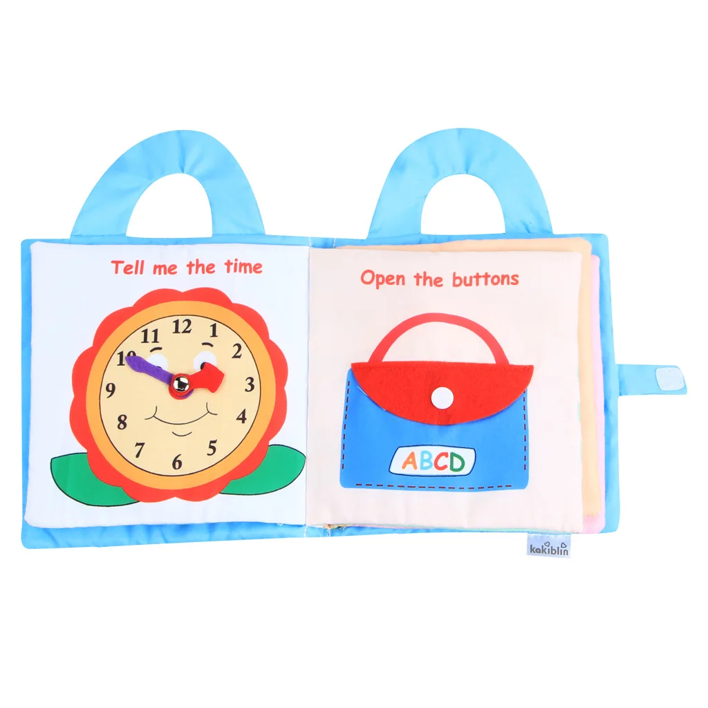 2024 baby soft book sound paper baby touch book crinkle paper baby story books