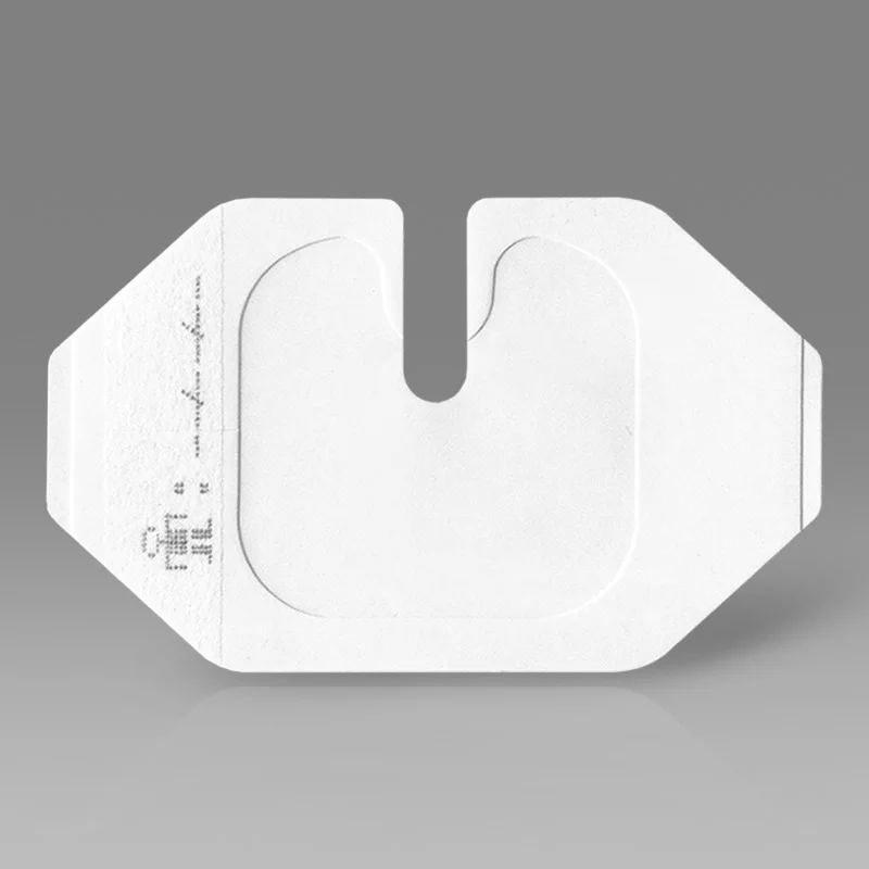 Waterproof polyurethane film wound dressing with cotton pad, skin puncture bandage china