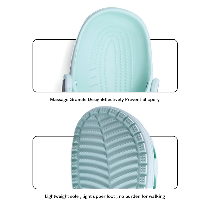 2021 Custom Logo Women Nursing Warm Clog Shoe EVA Classic Slip On Sandals Platform Winter Fur Clogs