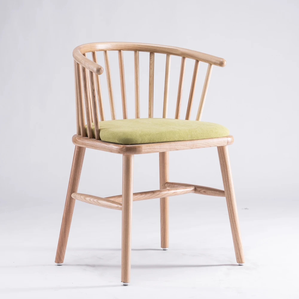 
Nordic dining chair vintage leather chair office conference chair 