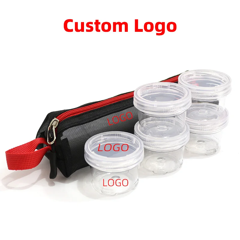 Customizable Stackable Plastic Separator For Spice Jar Clear Plastic Spice Jar Stackable Tiny Plastic-Containers-For-Spices