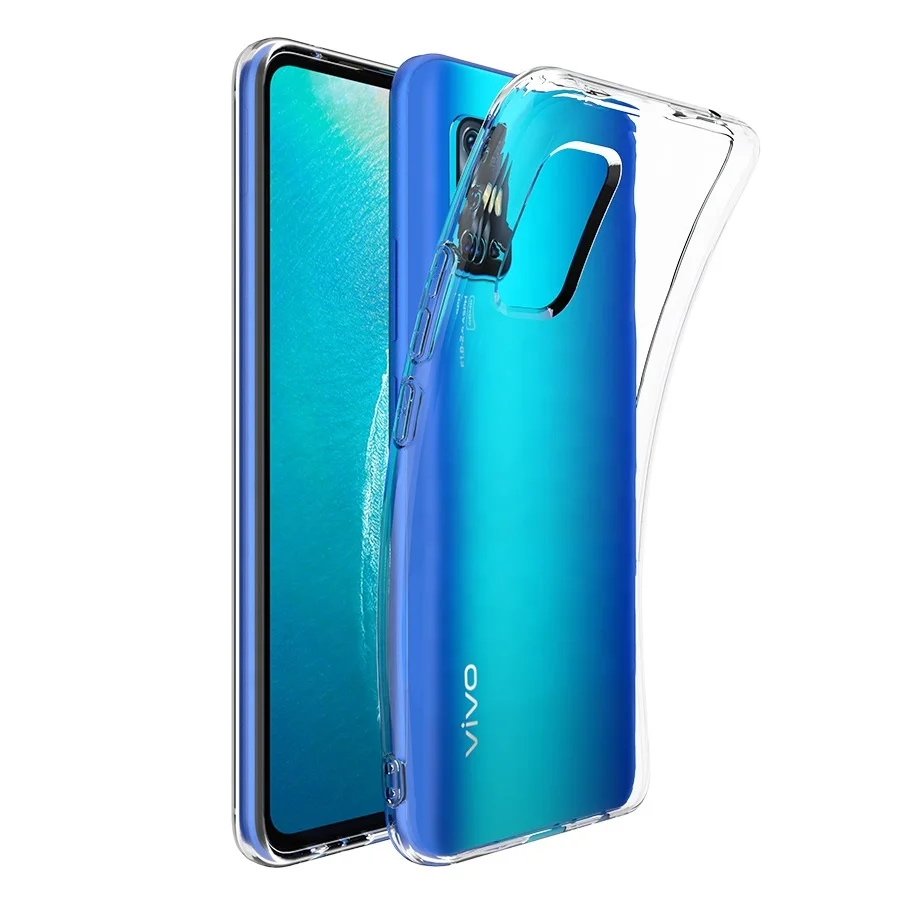 Cell Phone Case Factory 2.0mm Clear TPU Cellphone Accessories Cover for vivo V17 Y70s iQOO Z1 X50 Y50 Y30 Neo3 V19 X30 Pro Neo 3