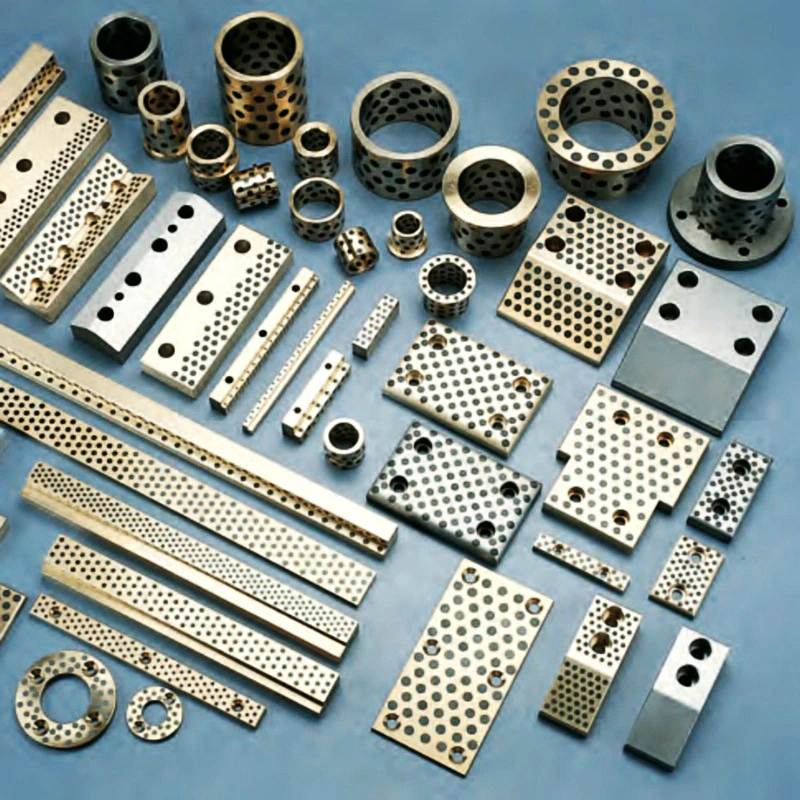 JDB graphite insert casting bronze bush, brass graphite bush, copper graphite JDB solid bush