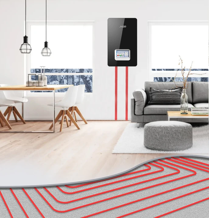 Jnod OEM Elektrische CV Ketel for Radiant Floor Heating Inbuild Expansion Tank Electric Heating Boilers