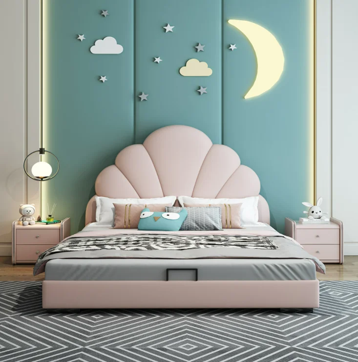 Amazon Best Selling Luxury Bed Double Bed Queen Bed Frame