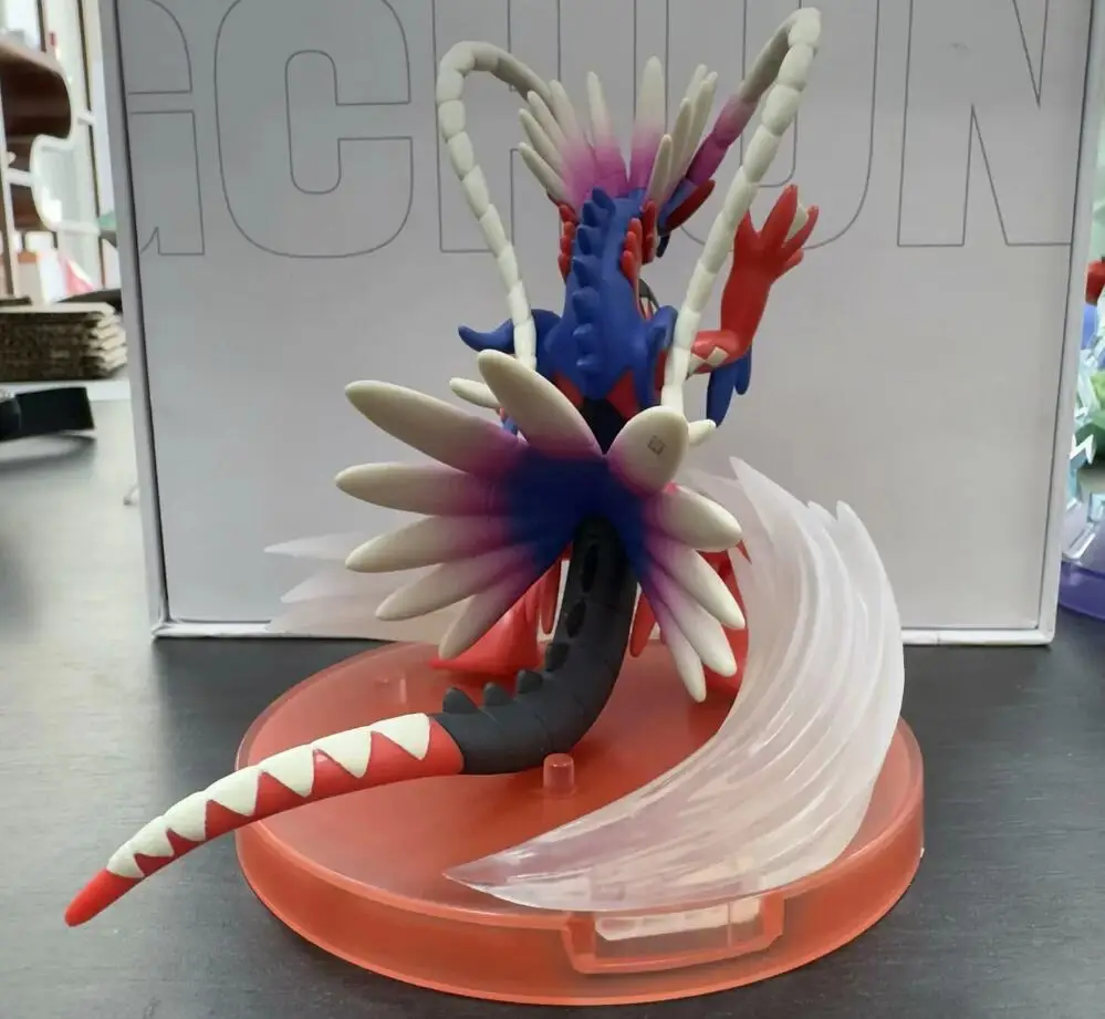 Wholesale high-quality PVC material small vermilion purple divine beast ancient Leyton and Mileton ornament model figurines