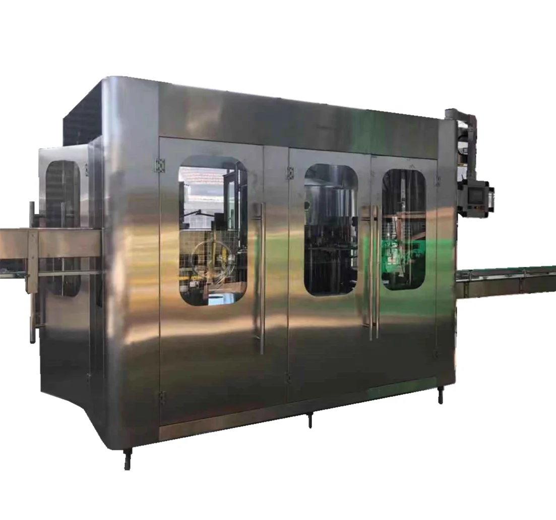 
Automatic 3-in-1 plastic bottle orange juice/lemon processing machine 