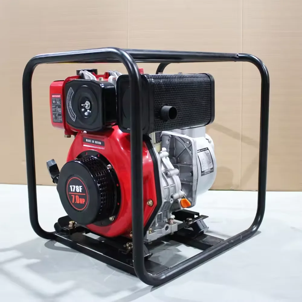 3Inch Diesel Water Pump Four Stroke Engine High Pressure Centrifugal Pump for Agricultural irrigation