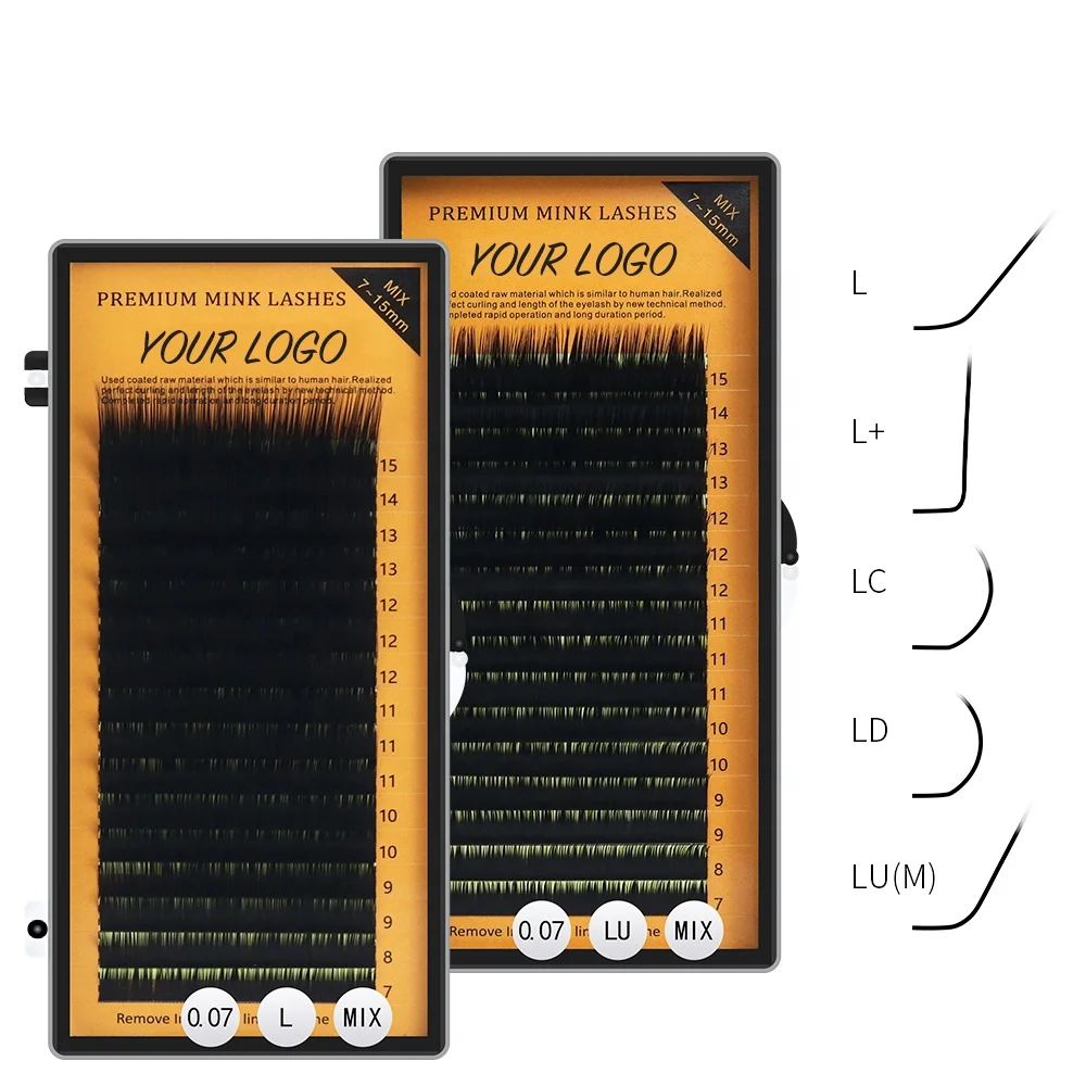 Eyelash extension volume classic lashes,siberian mink eyelash extensions