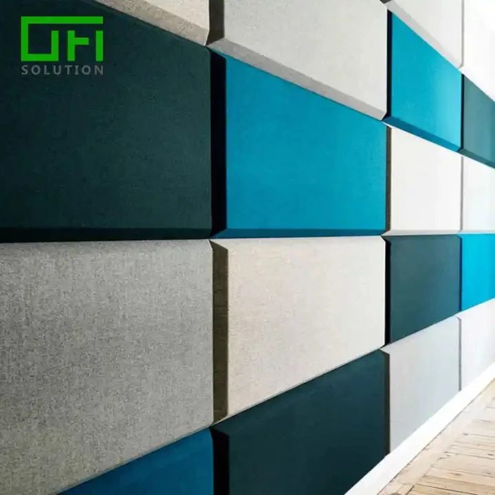 TOP Selling 100% PET Polyester Sound Insulation Board 9mm Soundproof Acoustic Panel