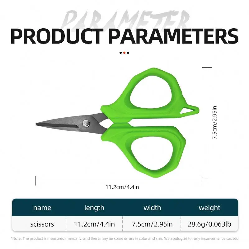 Carp Fishing Braid Line Scissor Stainless Steel Multi Function Ultrasharp Fishing Line Rig Scissors Braided Line Cutters