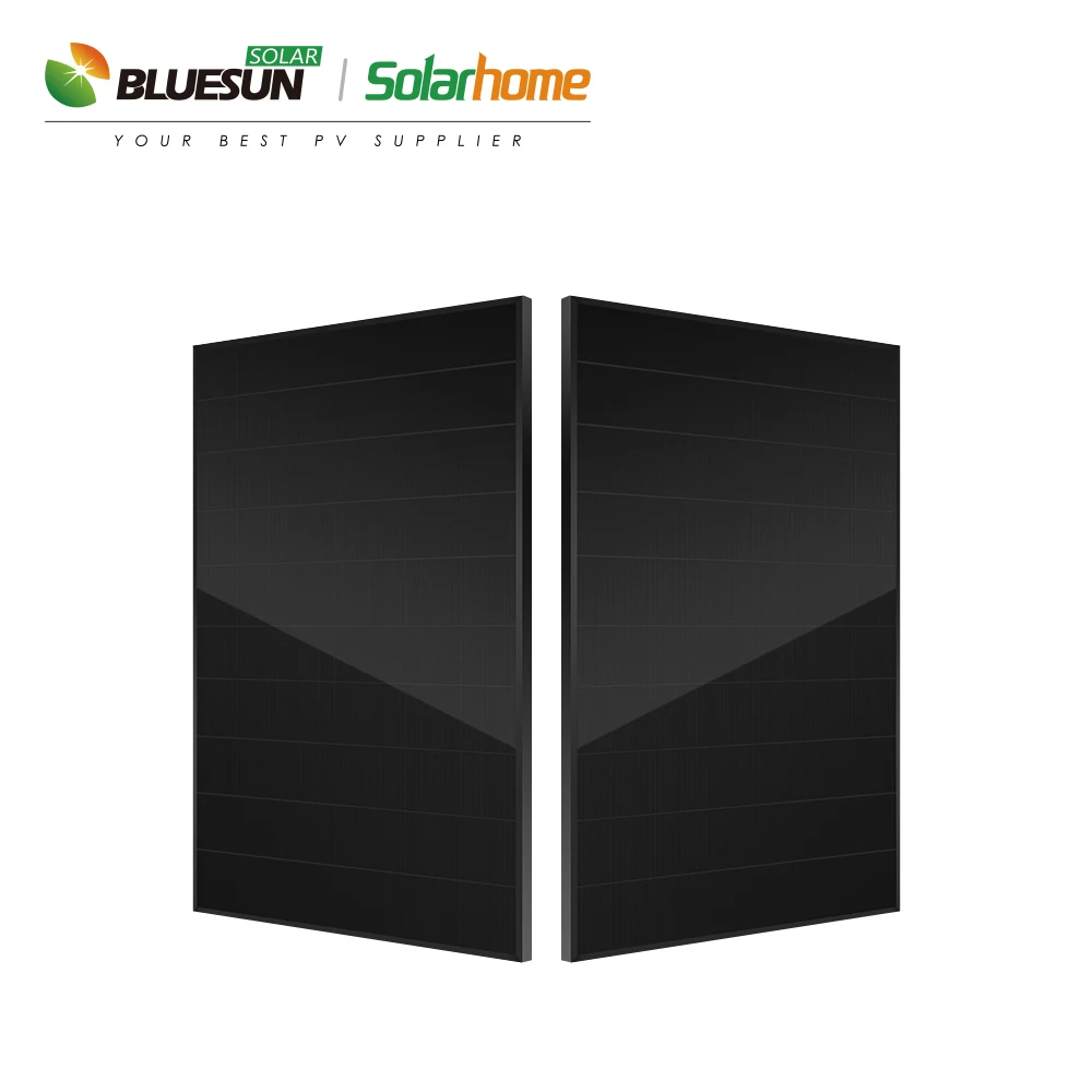Bluesun солнечная панель CE TUV сертификат полностью черный 415 ватт 450 солнечные панели pv модуль США в наличии