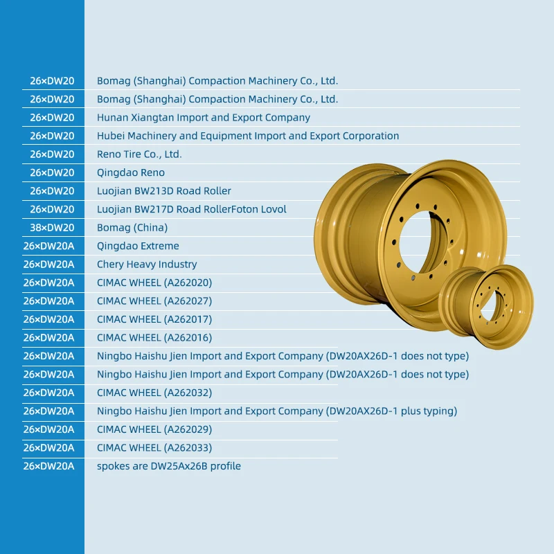 
20*26 Agriculture machinery rims seeder spare parts wheel rim hub custom wheels agriculture machinery parts 