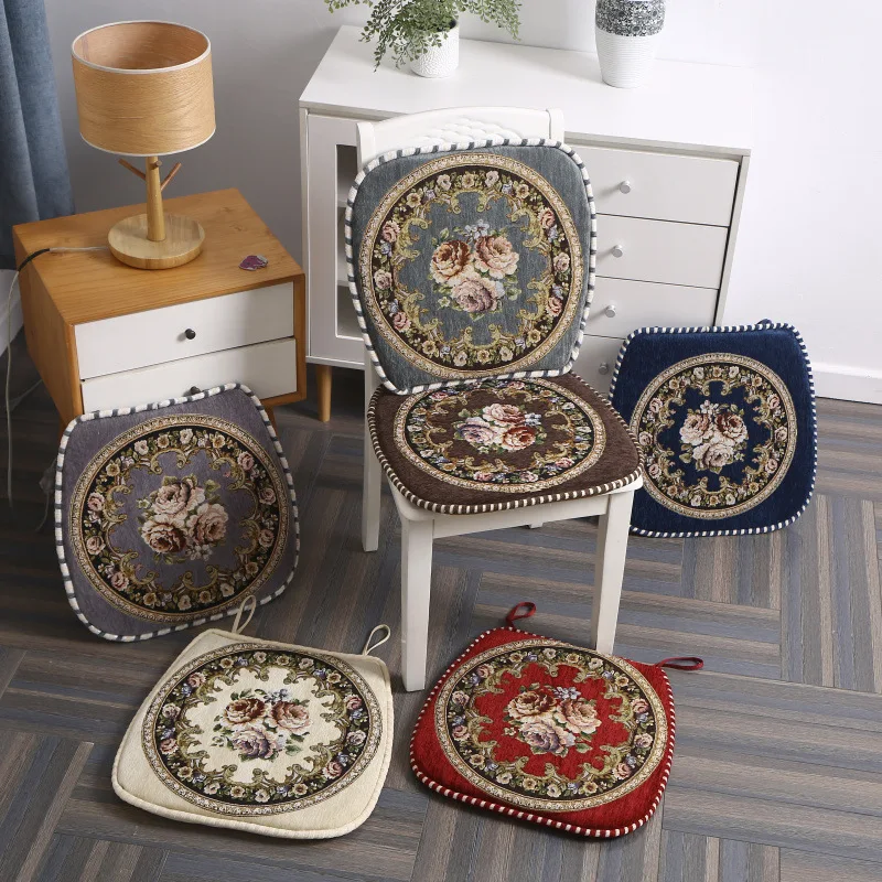 Новая подушка из синели для офиса, компьютерного стола и стула, подушка для дома, утолщенный стул