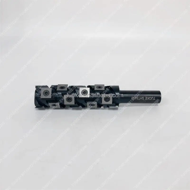 TUOKE 16x30x100 Woodworking Tools for Spiral Cutter Edge Trimming Cutter