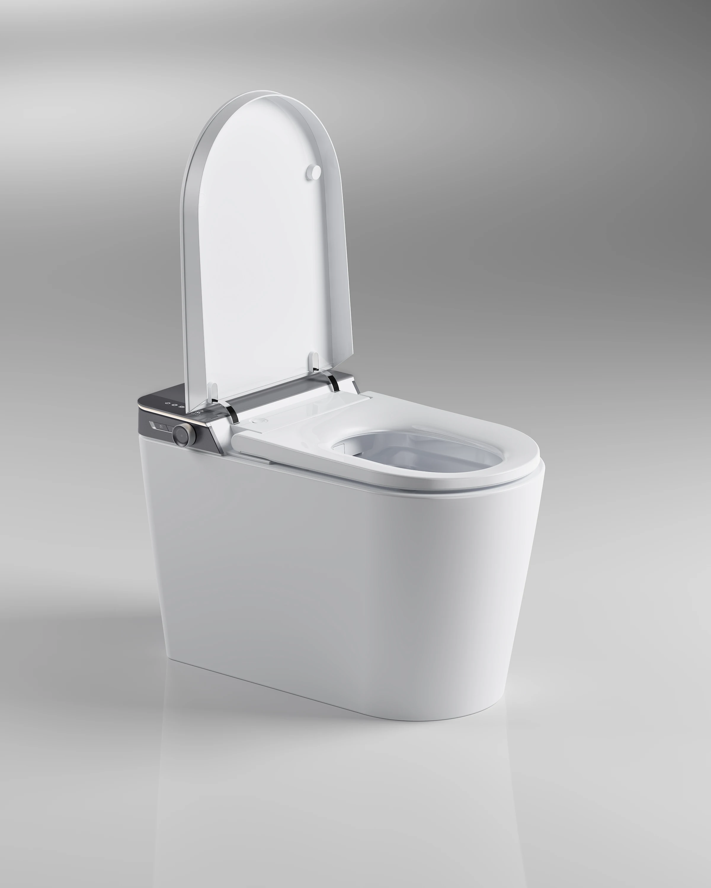 Bathroom Luxury One Piece Dual User Defined Instant Heating Hd Display Screen With E-foam Smart Toilet
