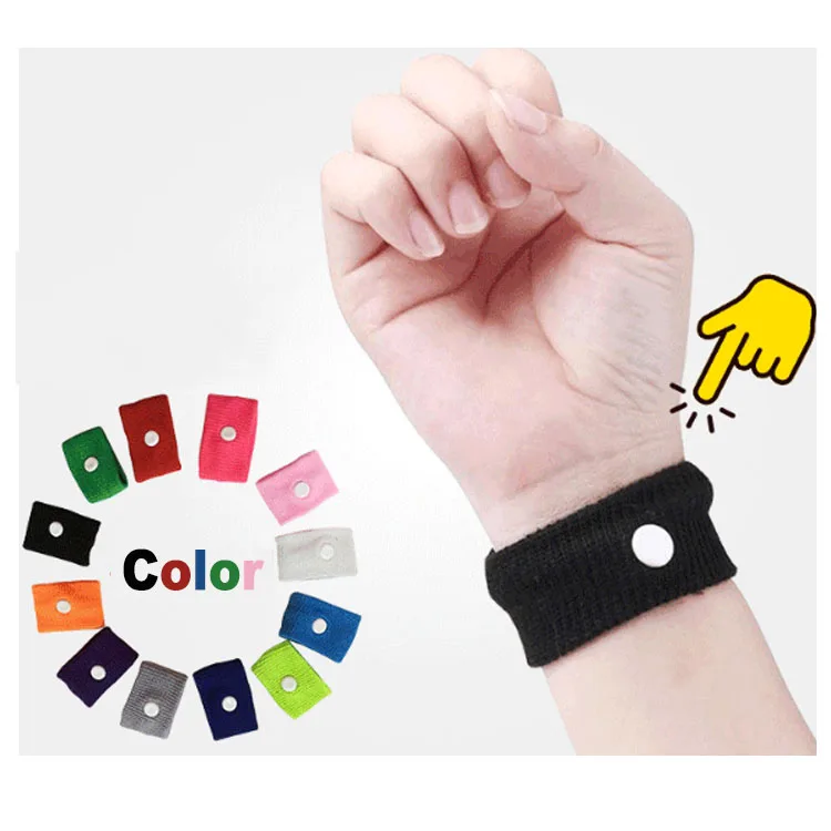 Автомобильный беременности морских перевозок движения токсикоз тошноты рельеф точечный массаж анти-тошноты браслет напульсник