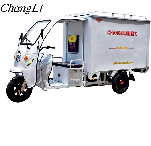 2020 New Type Motorized Auto Rickshaw Three Wheel Electric Tricycles for Cargo