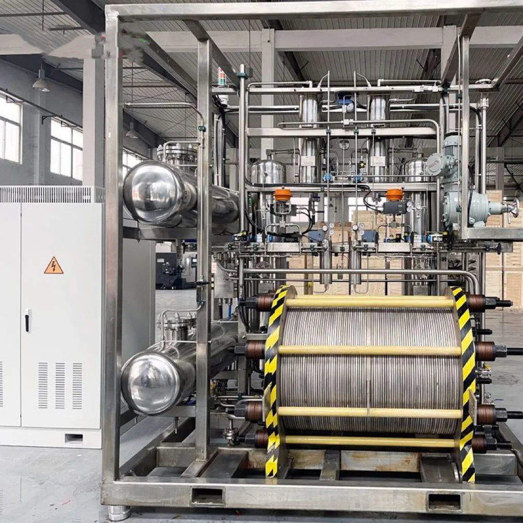 Low noise and low power consumption PEM membran hydrogen generator fuel cell electrolyzer green hydrogen plant making machine