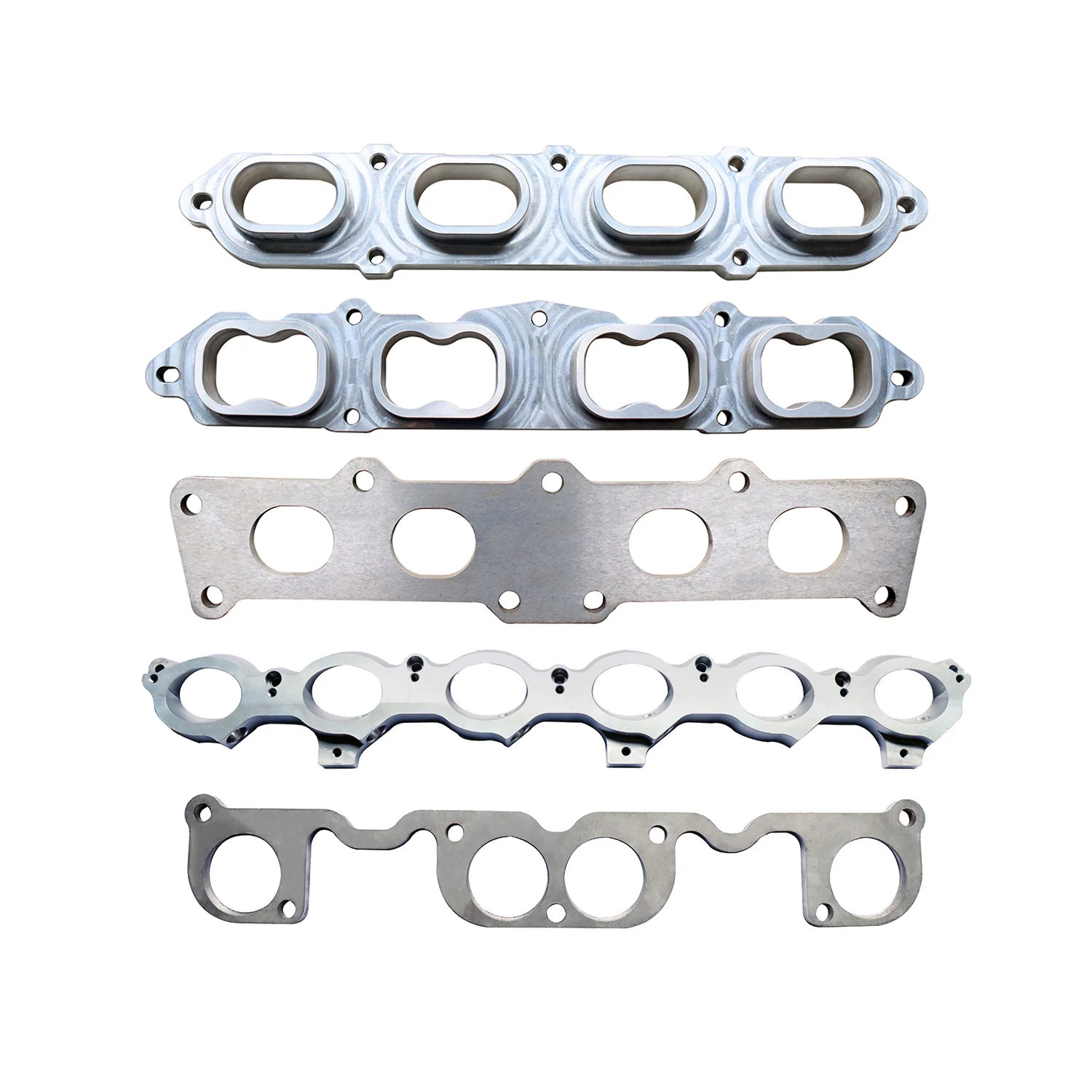 CNC Machining Stainless Steel Exhaust Manifold Pipe and Flange for Exhaust System