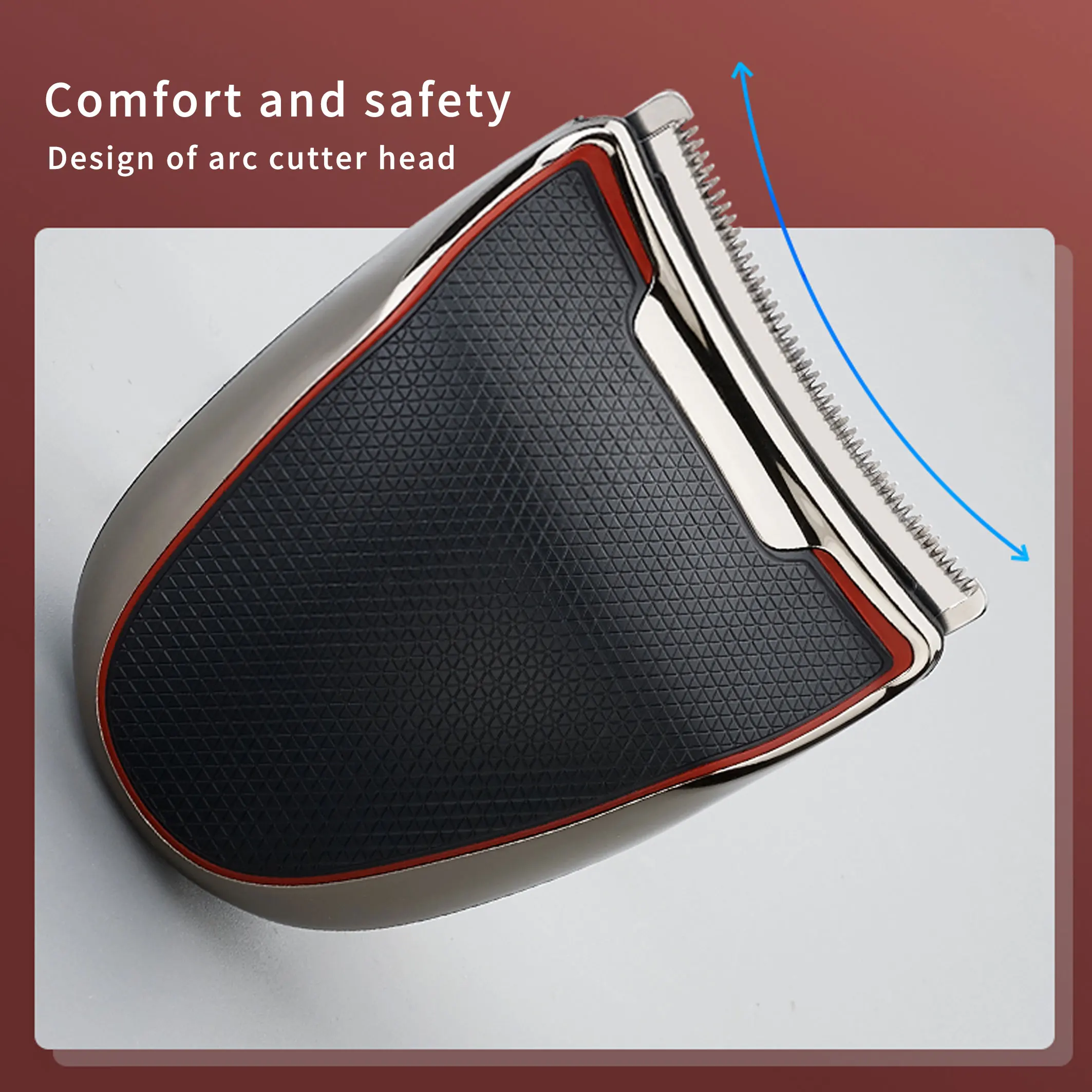 2021 Vtune Hair Cutting Machine  Electric Cordless Beard Trimmer Men Professional Hair Clippers