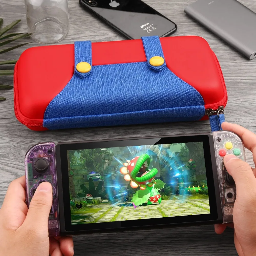 Портативный чехол для Nintendo Switch сумка хранения переноски консоли Защитные