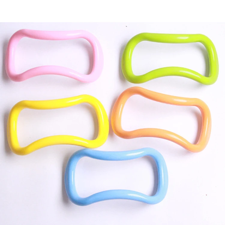 Fit-Yoga New Arrival Wave Stretch Exercise Pilates Rings Yoga Stretch Ring