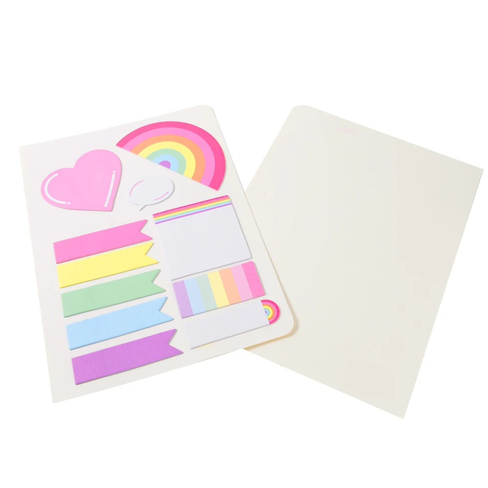 
Custom Logo Printed Promotion Paper Color Sticky Note Set Wholesale Cheap Personalized Sticky Note Pad  (1600114104983)