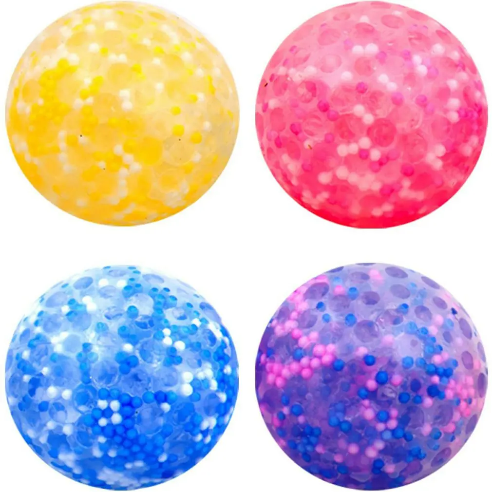 Stress Relief Balls Toys Squeeze Balls Fidget Toys Safe and non-toxic Stress Balls with Granules for Kids